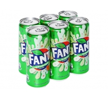 FANTA GREEN CREAM SLEEK CAN 320ML