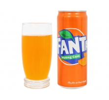 FANTA ORANGE SLEEK CAN 320ML