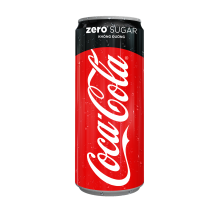 COCA-COLA ZERO SLEEK CAN 320ML
